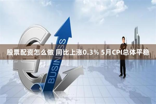 股票配资怎么做 同比上涨0.3% 5月CPI总体平稳