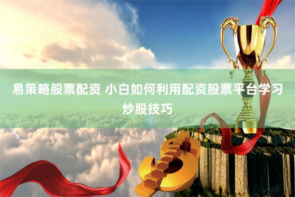 易策略股票配资 小白如何利用配资股票平台学习炒股技巧